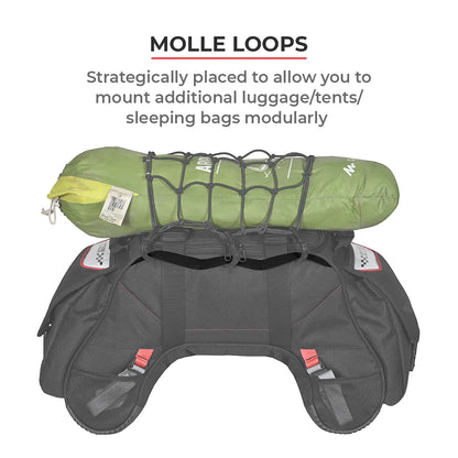 VIATERRA CLAW MINI - 100% WATERPROOF MOTORCYCLE TAILBAG (UNIVERSAL)