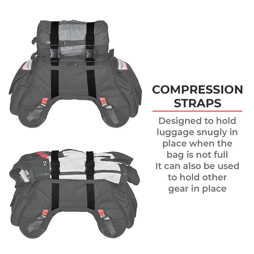 VIATERRA CLAW MINI - 100% WATERPROOF MOTORCYCLE TAILBAG (UNIVERSAL)