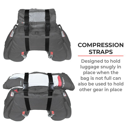 ViaTerra Claw - 100% Waterproof motorcycle tailbag (Universal)