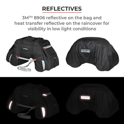 ViaTerra Claw - 100% Waterproof motorcycle tailbag (Universal)