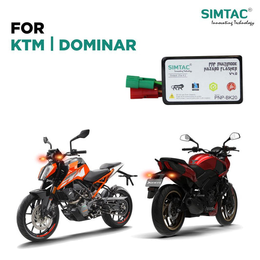 Simtac | PNP Hazard Flasher / Adapter / Module | KTM | RC | DUKE | DOMINAR | PNP-BK20